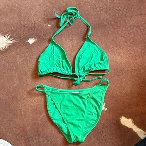 Wild Fable Vibrant Green Bikini
